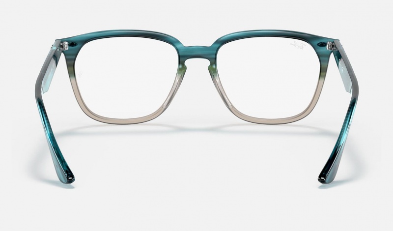 Ray Ban RB4362 Optics Men's Eyeglasses Turquoise | 94815-PFZH