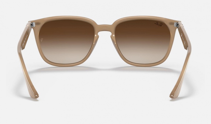 Ray Ban RB4362 Women's Sunglasses Brown | 58796-PSFH