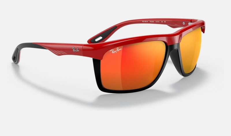 Ray Ban RB4363m Scuderia Ferrari Collection Men's Sunglasses Red | 13408-CLYK