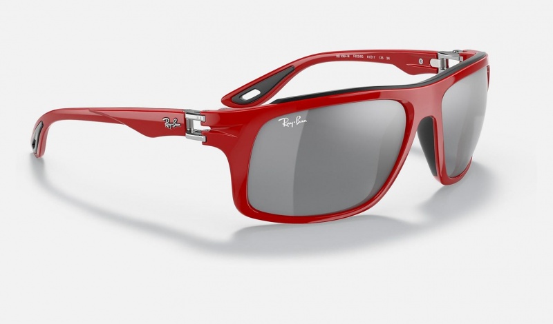 Ray Ban RB4364m Scuderia Ferrari Collection Women's Sunglasses Grey | 76314-BOCY