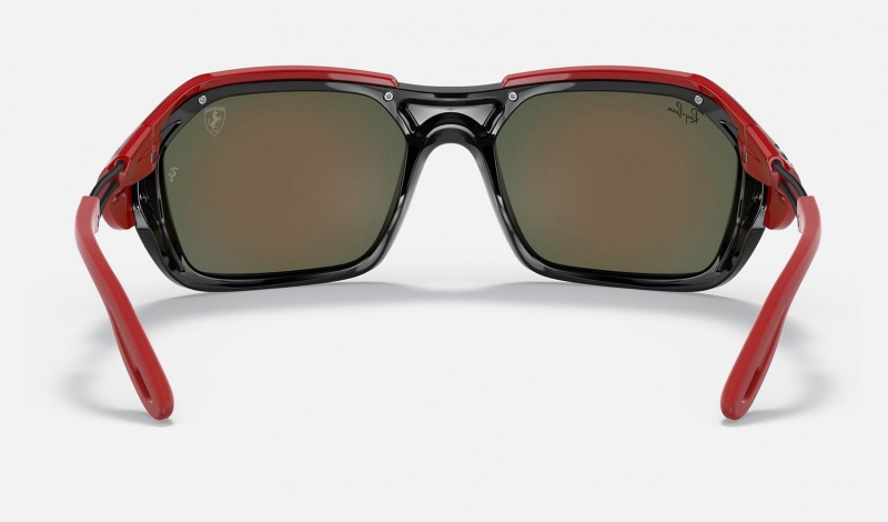 Ray Ban RB4367m Scuderia Ferrari Collection Men's Sunglasses Red | 81670-DSGM