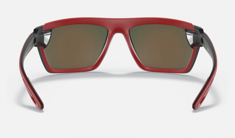 Ray Ban RB4370m Scuderia Ferrari Collection Men's Sunglasses Red | 05742-TOLU