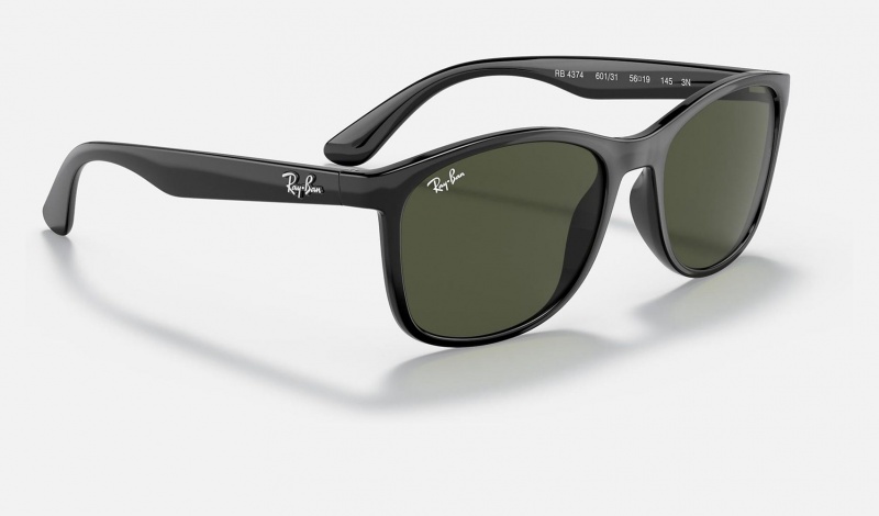 Ray Ban RB4374 Men's Sunglasses Green | 52306-GJSK