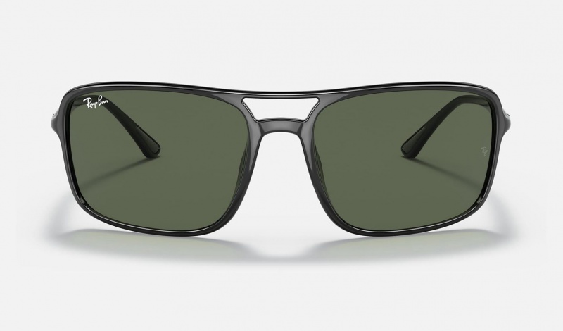 Ray Ban RB4375 Men's Sunglasses Green | 82647-IGUN