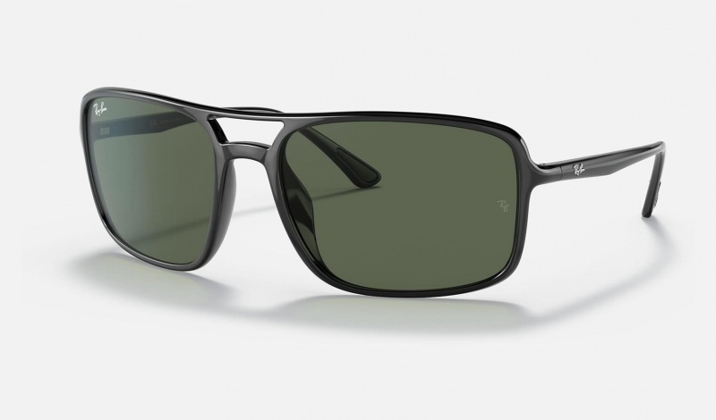 Ray Ban RB4375 Men\'s Sunglasses Green | 82647-IGUN