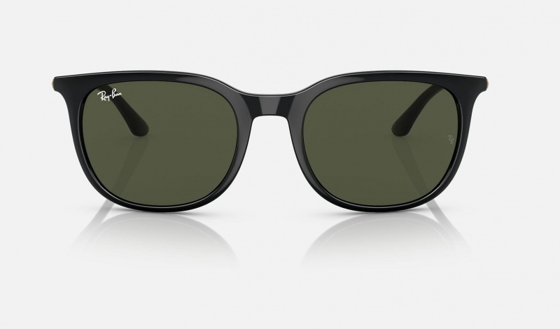 Ray Ban RB4386 Men's Sunglasses Green | 84375-KFBV