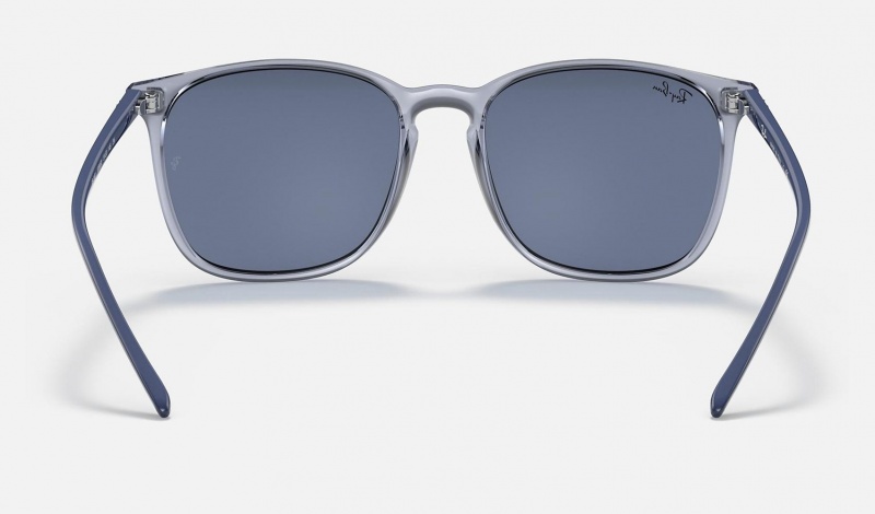 Ray Ban RB4387 Men's Sunglasses Blue | 15738-MLSF