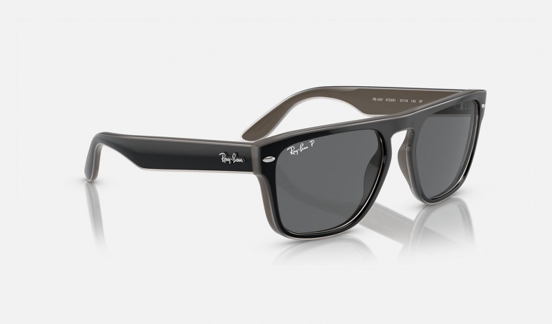 Ray Ban RB4407 Men's Sunglasses Grey | 49052-NCQY