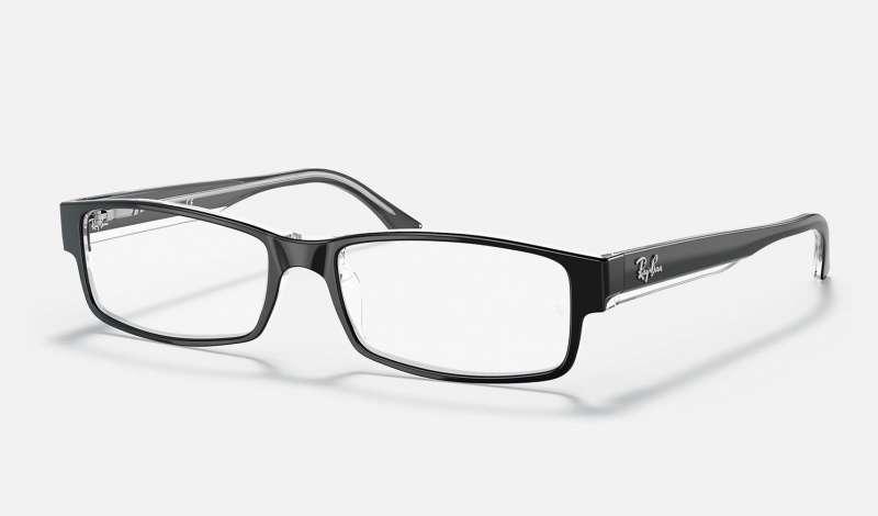 Ray Ban RB5114 Optics Men\'s Eyeglasses Black | 18279-WQOV