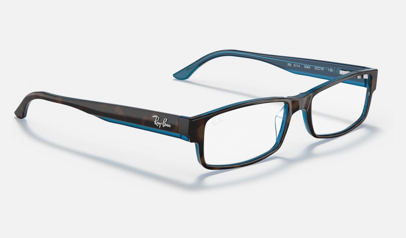 Ray Ban RB5114 Optics Men's Eyeglasses Blue | 74285-JAGC