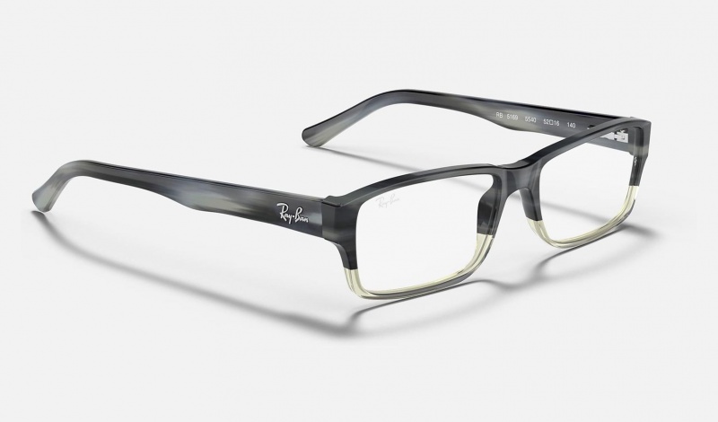 Ray Ban RB5169 Optics Men's Eyeglasses Grey | 95860-JBWE