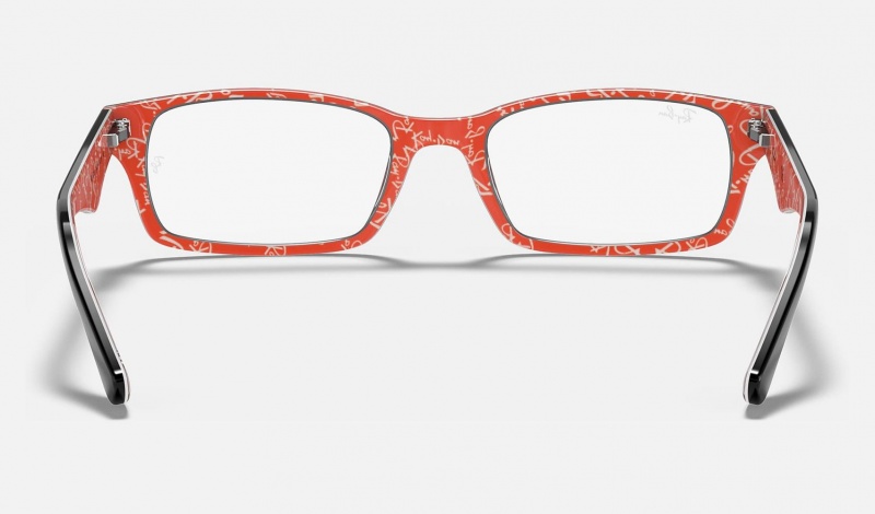 Ray Ban RB5206 Optics Women's Eyeglasses Red | 12674-XTSC