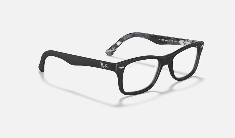 Ray Ban RB5228 Optics Men's Eyeglasses Black | 98132-AVED