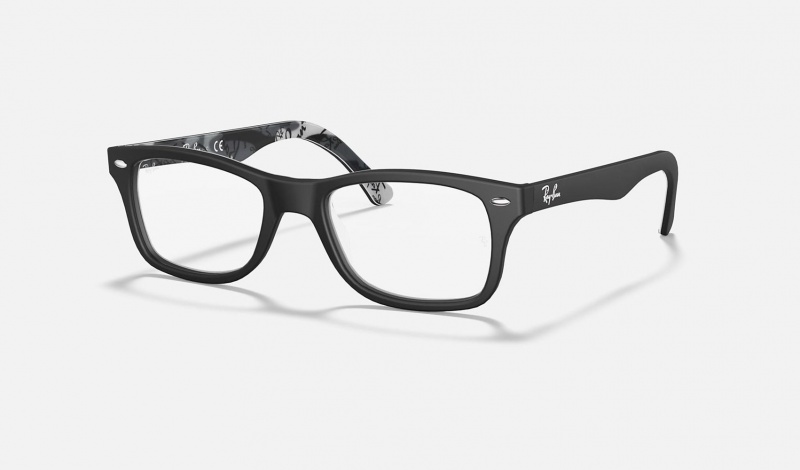 Ray Ban RB5228 Optics Men\'s Eyeglasses Black | 98132-AVED