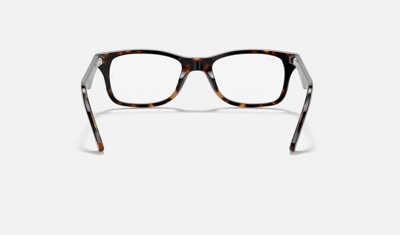 Ray Ban RB5228 Optics Men's Eyeglasses Black | 53498-ZQKR