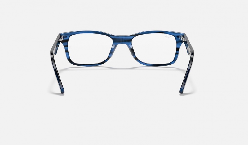 Ray Ban RB5228 Optics Men's Eyeglasses Blue | 28750-SQFR