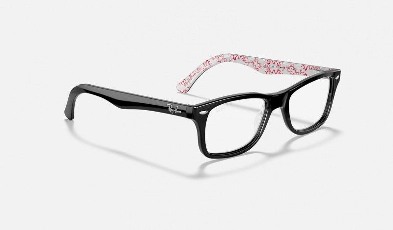 Ray Ban RB5228 Optics Men's Eyeglasses Black | 30194-JRQX