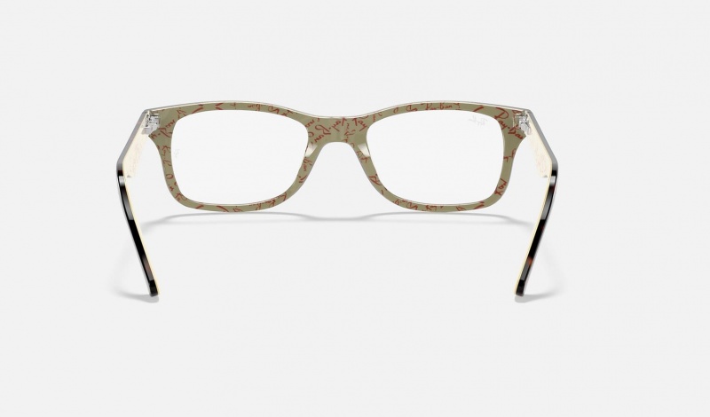 Ray Ban RB5228 Optics Men's Eyeglasses Gold | 53907-MTAQ