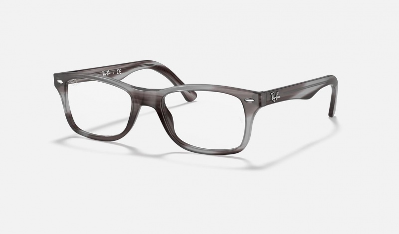 Ray Ban RB5228 Optics Men\'s Eyeglasses Grey | 37586-YONT