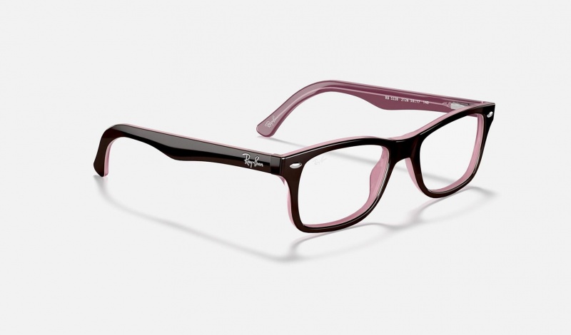 Ray Ban RB5228 Optics Men's Eyeglasses Pink | 29743-RVBW