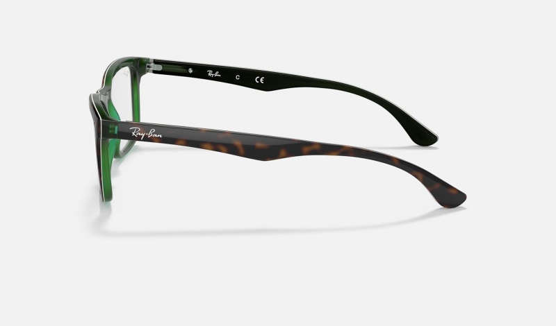 Ray Ban RB5279 Optics Men's Eyeglasses Green | 14928-WKES