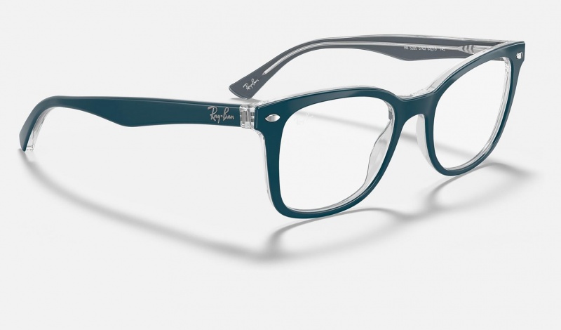 Ray Ban RB5285 Optics Men's Eyeglasses Turquoise | 82907-KCHG