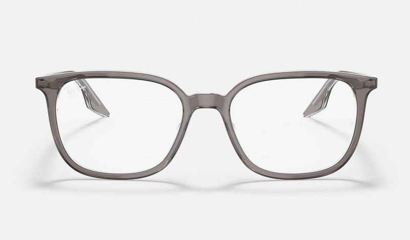 Ray Ban RB5362 Optics Men's Eyeglasses Grey | 78096-FYWN