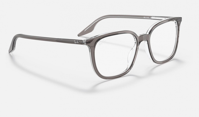 Ray Ban RB5362 Optics Men's Eyeglasses Grey | 78096-FYWN