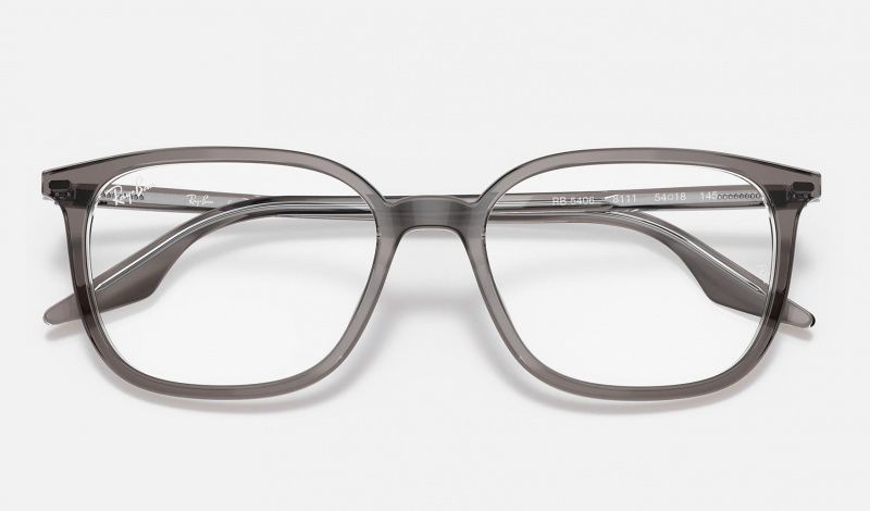 Ray Ban RB5362 Optics Men's Eyeglasses Grey | 78096-FYWN