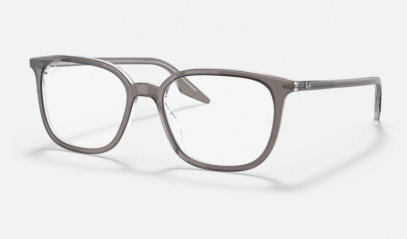 Ray Ban RB5362 Optics Men\'s Eyeglasses Grey | 78096-FYWN