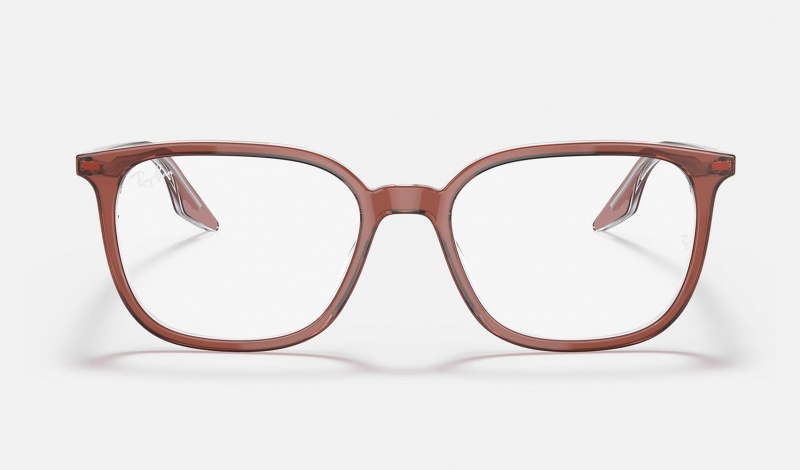 Ray Ban RB5362 Optics Women's Eyeglasses Brown | 30182-BESU