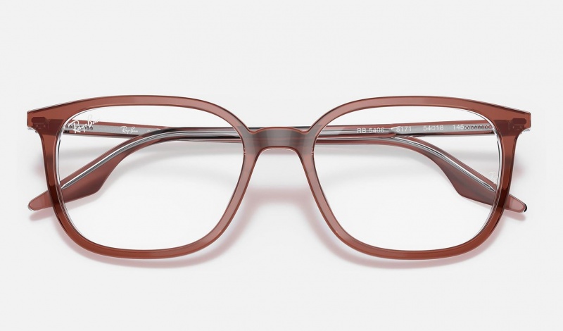 Ray Ban RB5362 Optics Women's Eyeglasses Brown | 30182-BESU