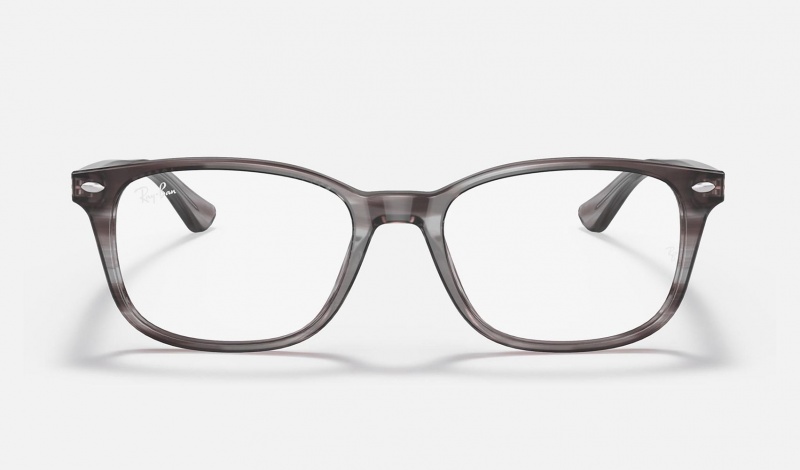 Ray Ban RB5375 Optics Men's Eyeglasses Grey | 78201-SNZX