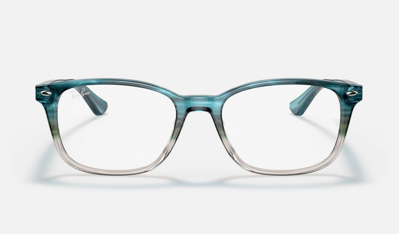 Ray Ban RB5375 Optics Men's Eyeglasses Turquoise | 31025-VYBX