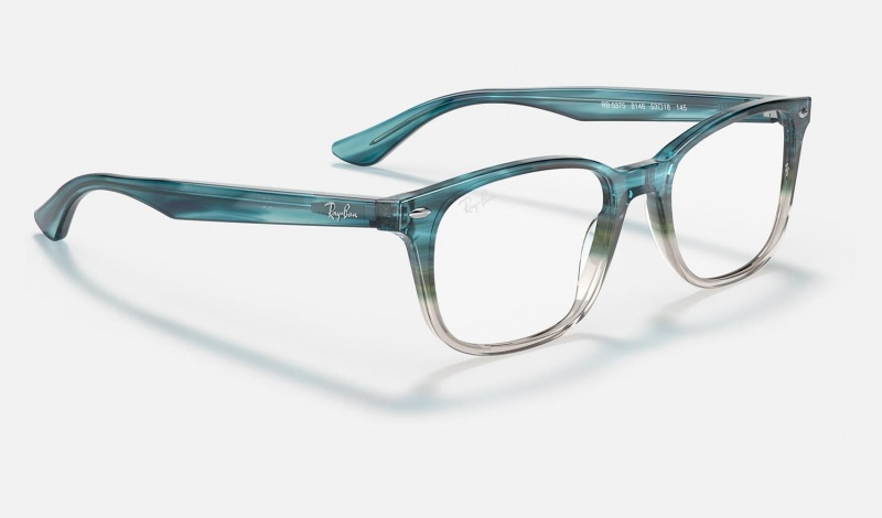 Ray Ban RB5375 Optics Men's Eyeglasses Turquoise | 31025-VYBX