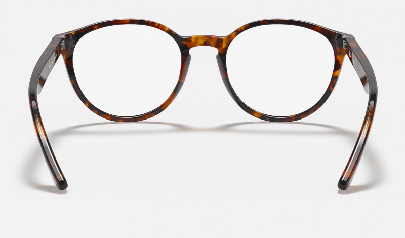 Ray Ban RB5380 Optics Men's Eyeglasses Brown | 60729-YVZW