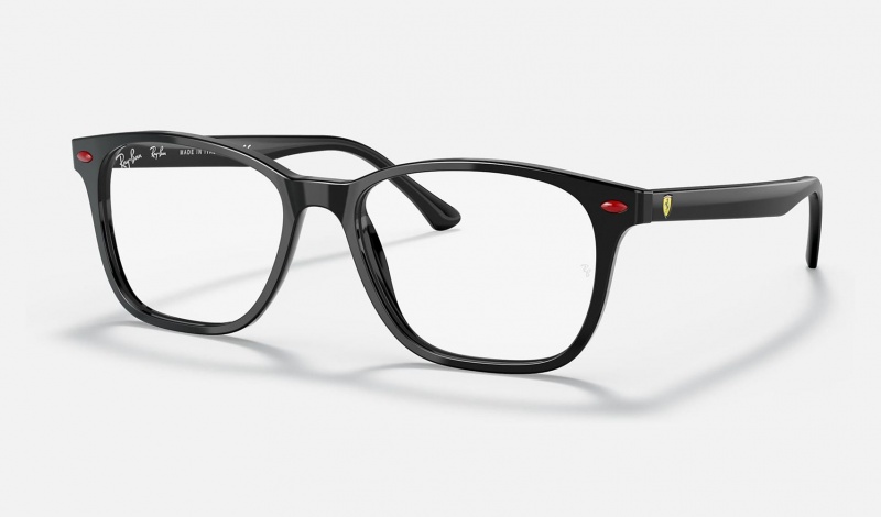 Ray Ban RB5405m Scuderia Ferrari Collection Men\'s Eyeglasses Black | 39142-TDIS