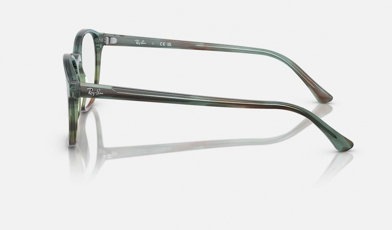 Ray Ban RB5417 Optics Men's Eyeglasses Green | 19826-EHYP