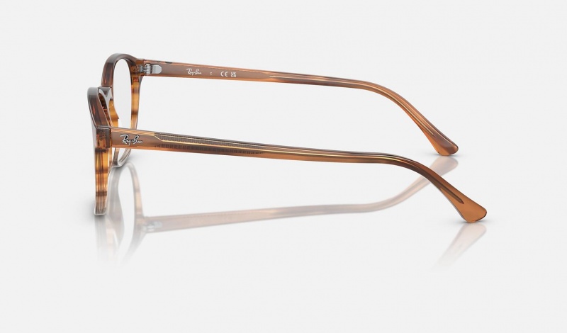 Ray Ban RB5417 Optics Women's Eyeglasses Brown | 04163-VFWL