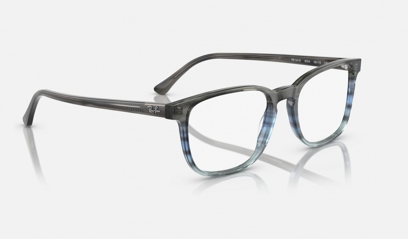 Ray Ban RB5418 Optics Men's Eyeglasses Grey | 04536-DTGP