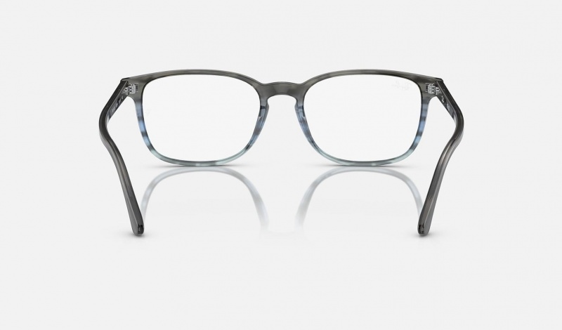 Ray Ban RB5418 Optics Men's Eyeglasses Grey | 04536-DTGP