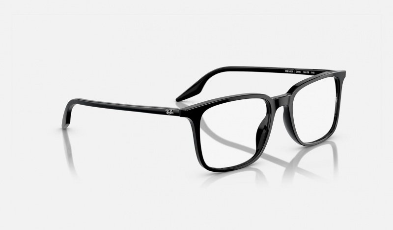 Ray Ban RB5421 Optics Men's Eyeglasses Black | 08951-ZJYH