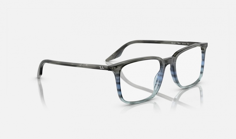 Ray Ban RB5421 Optics Men's Eyeglasses Grey | 57896-JMRC