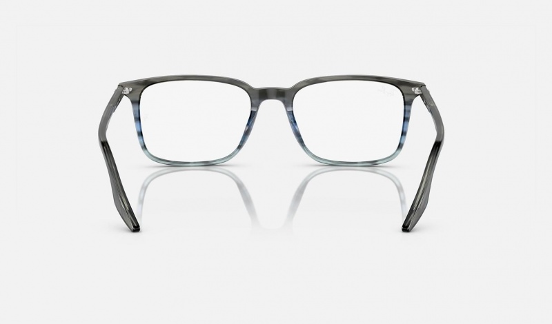 Ray Ban RB5421 Optics Men's Eyeglasses Grey | 57896-JMRC