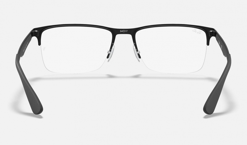 Ray Ban RB6335 Optics Men's Eyeglasses Black | 75431-MNOD