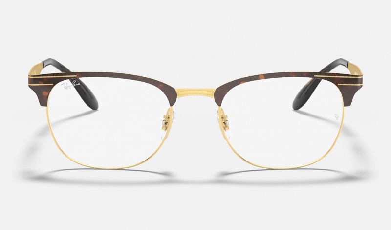 Ray Ban RB6346 Optics Men's Eyeglasses Gold | 54213-FRBS