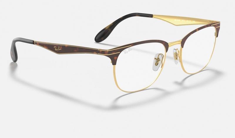 Ray Ban RB6346 Optics Men's Eyeglasses Gold | 54213-FRBS