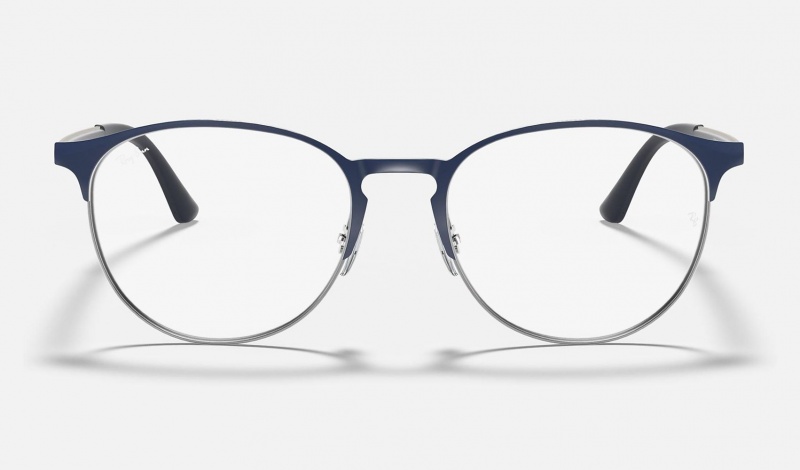 Ray Ban RB6375 Optics Men's Eyeglasses Blue | 39826-GUON