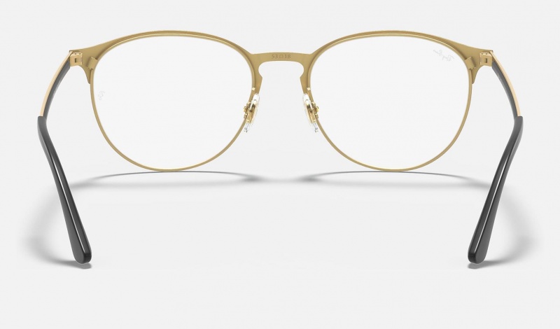 Ray Ban RB6375 Optics Women's Eyeglasses Gold | 93254-KVZF