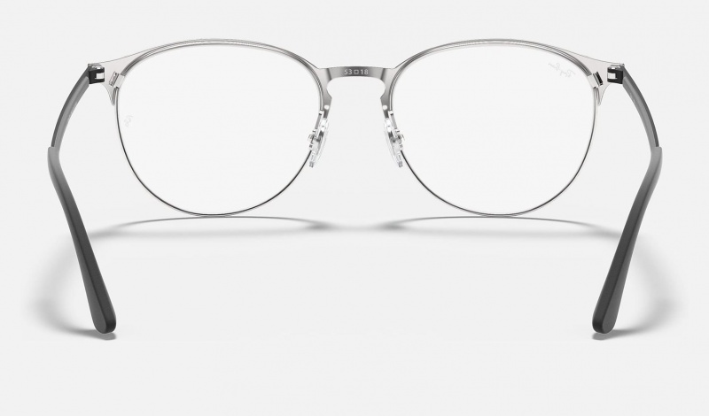 Ray Ban RB6375 Optics Women's Eyeglasses Silver | 56317-HFBG